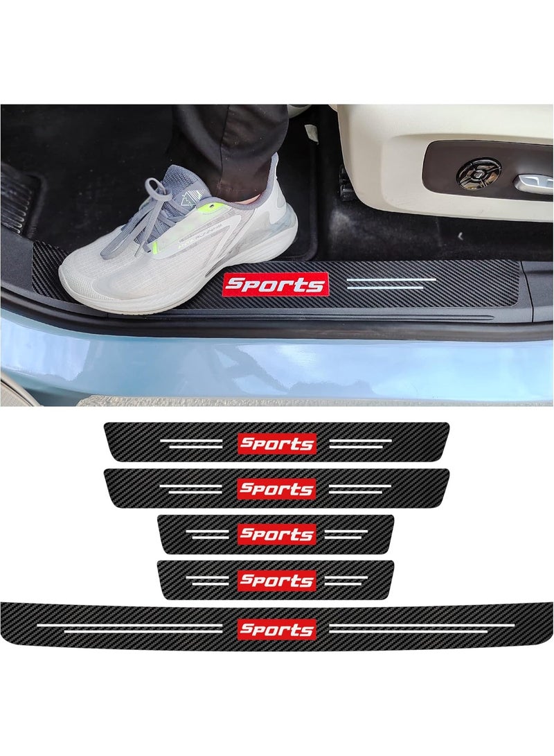 SRLIWHITE Car Door Sill Protector Stickers - Image 1